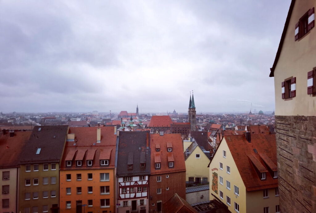 Panorama Nürnberg Altstadt - das ist der Ausblick von der Kaiserburg